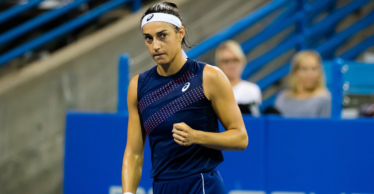 Caroline Garcia at Cincinnati in 2021