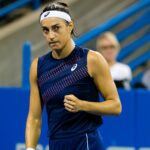 Caroline Garcia at Cincinnati in 2021