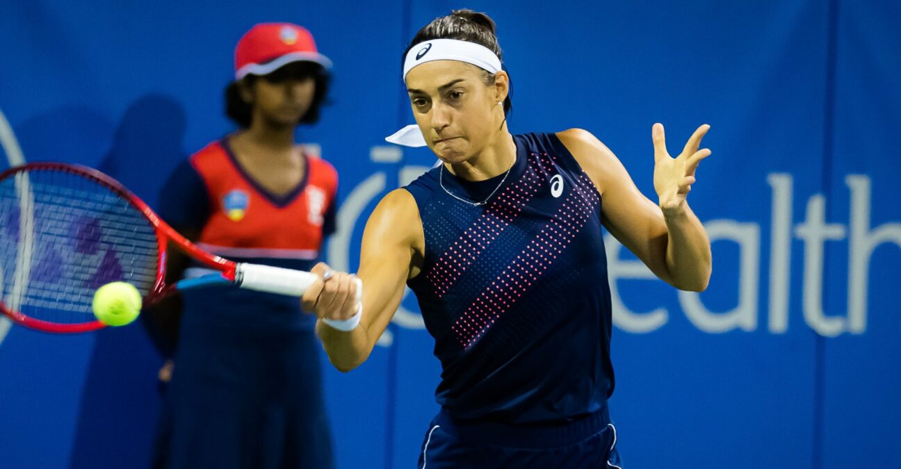 Caroline Garcia at Cincinnati in 2021