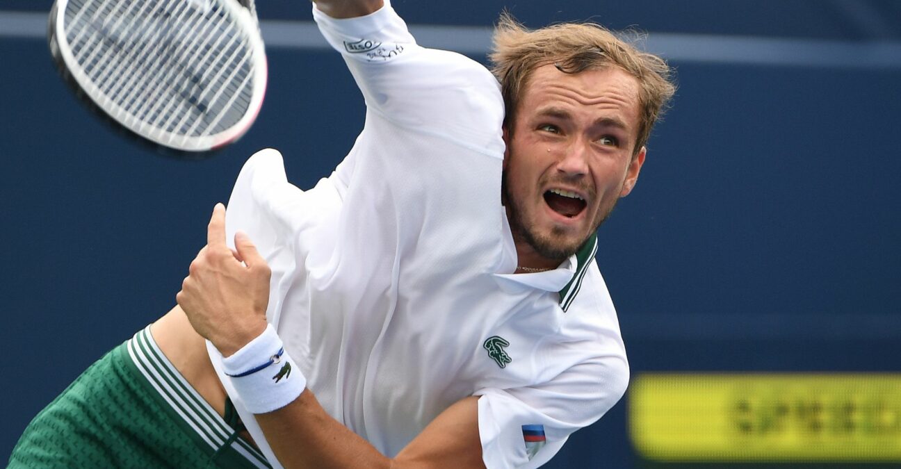 Daniil Medvedev at Toronto in 2021