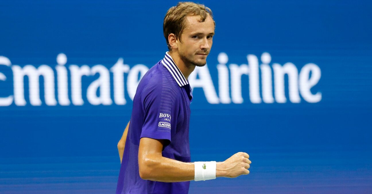 Daniil Medvedev at the 2021 US Open