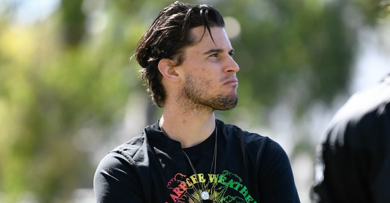 Dominic Thiem in 2021