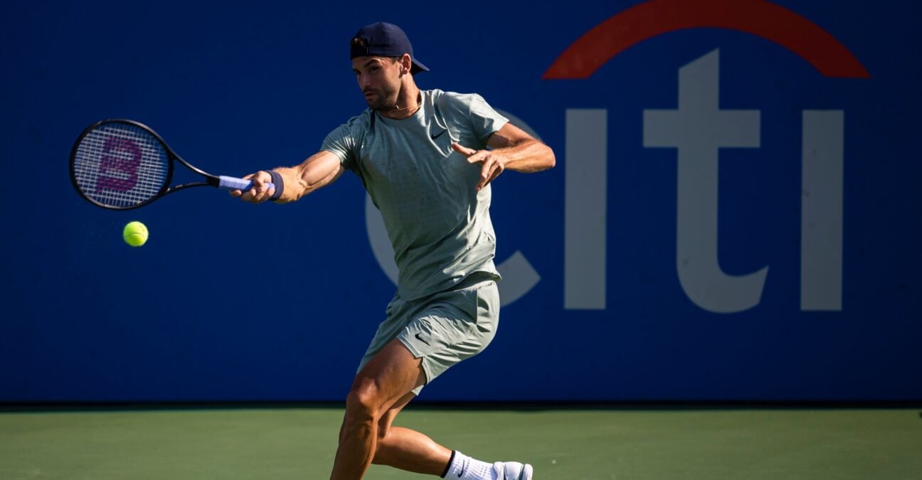 Grigor Dimitrov à Washington en 2021