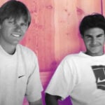 Roger Federer et Peter Carter, On this day