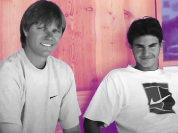 Roger Federer et Peter Carter, On this day