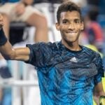 Felix Auger-Aliassime at Cincinnati in 2021