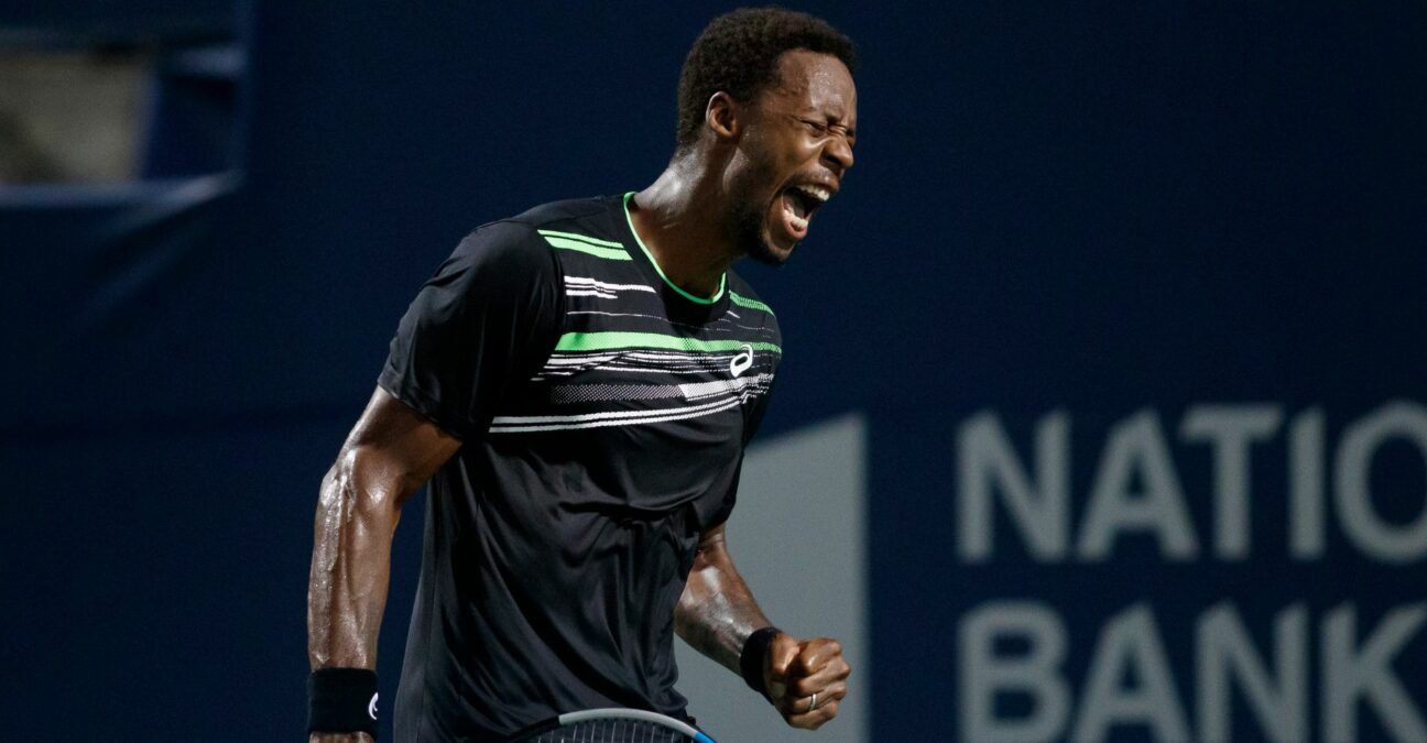 Gaël Monfils at Toronto in 2021