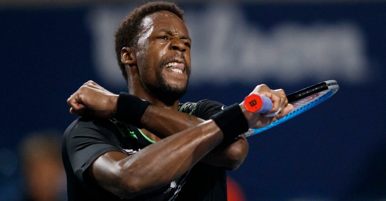 Gaël Monfils at Toronto in 2021