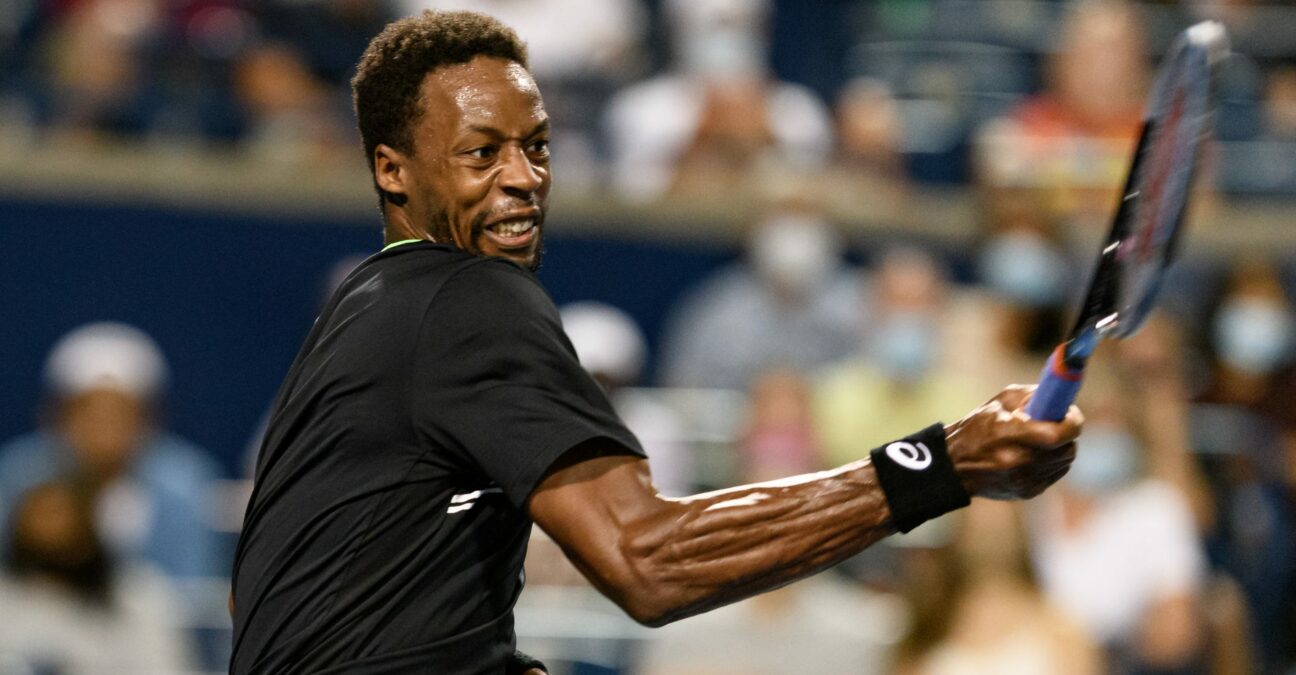 Gaël Monfils at Toronto in 2021