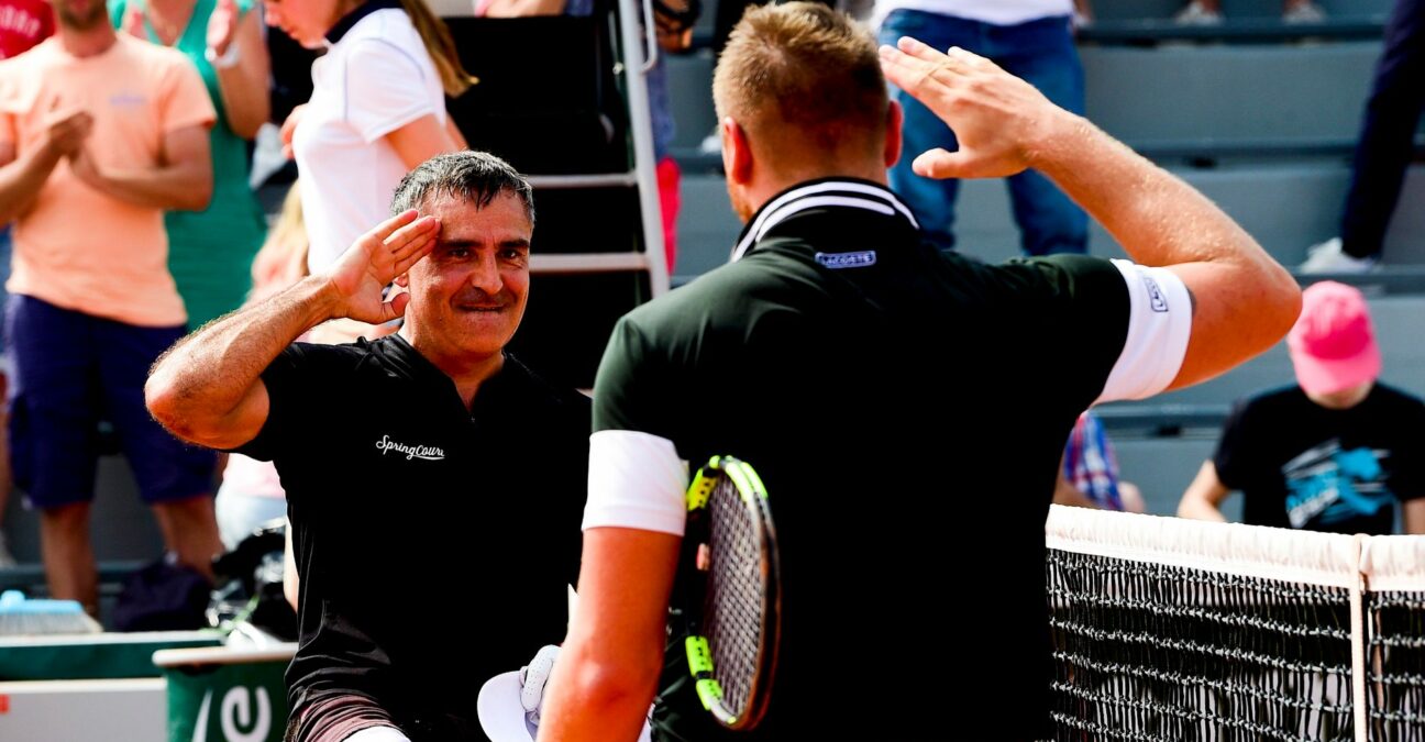 Stéphane Houdet & Nicolas Peifer at Roland-Garros in 2018