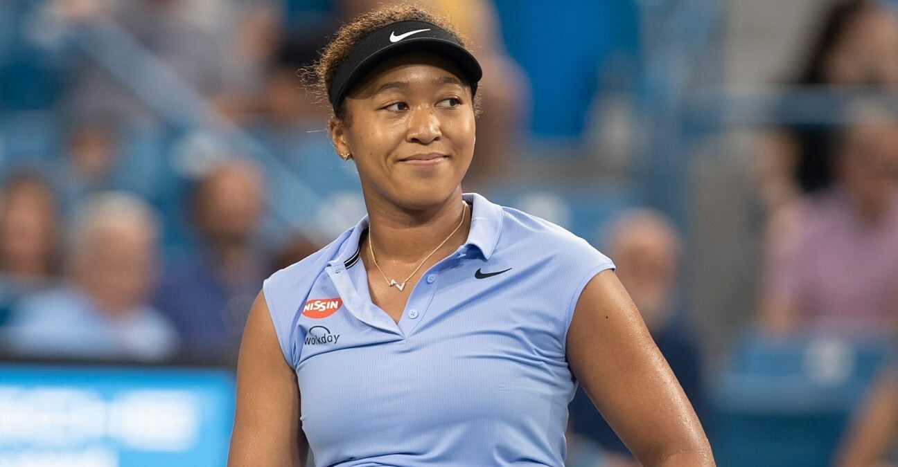 Naomi Osaka at Cincinnati in 2021