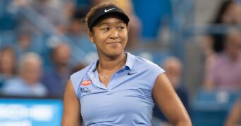 Naomi Osaka at Cincinnati in 2021