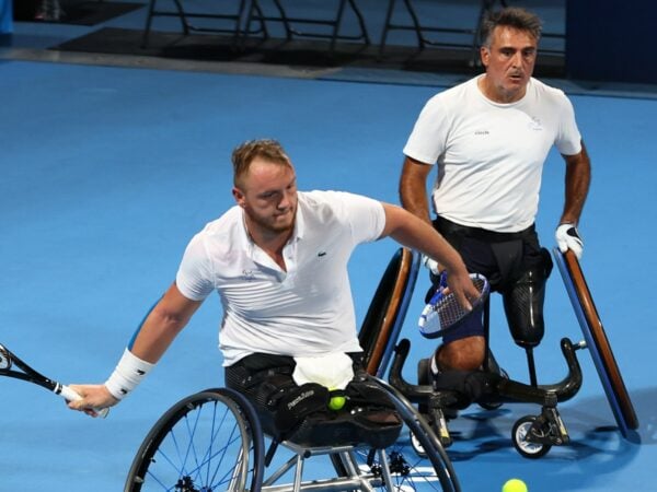 Nicolas Peifer & Stéphane Houdet at the Tokyo Paralympics in 2021