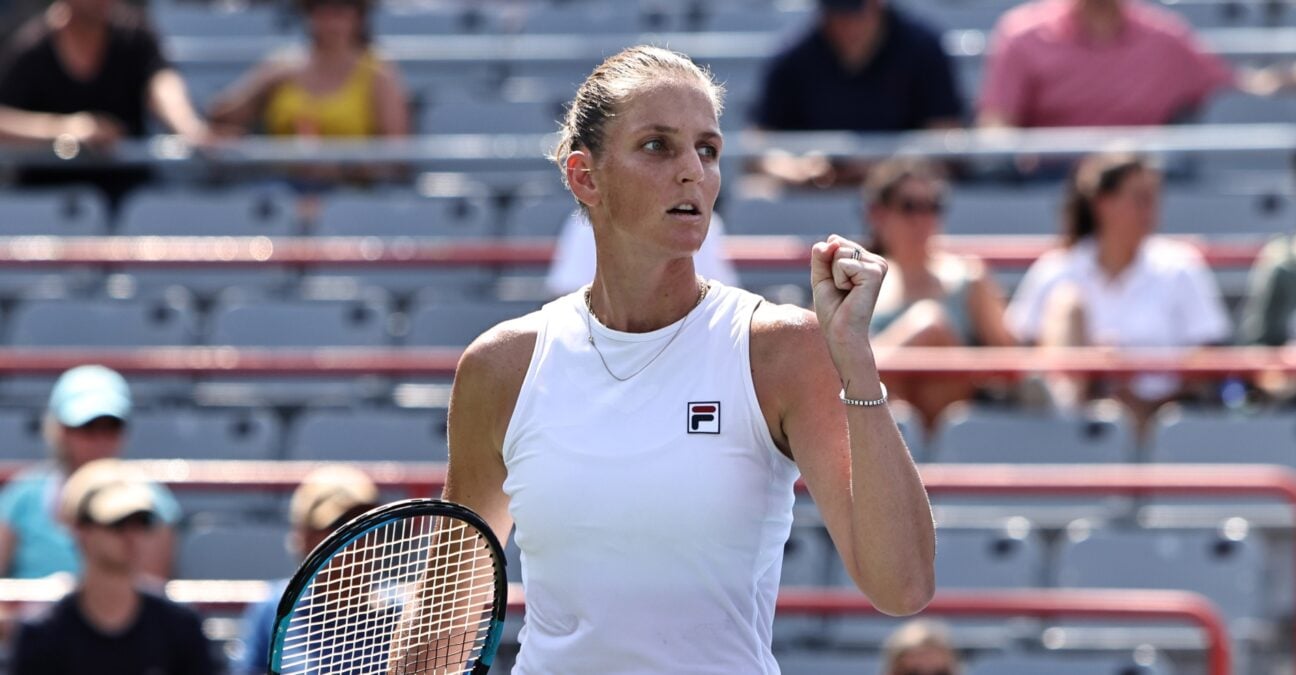 Karolina Pliskova à Montréal en 2021