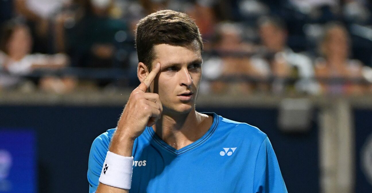 Hubert Hurkacz à Toronto en 2021