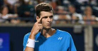 Hubert Hurkacz à Toronto en 2021