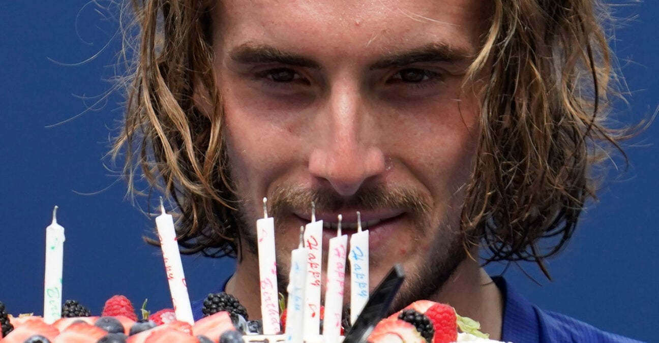 Stefanos Tsitsipas à Toronto en 2021