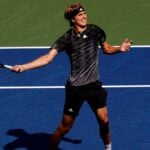 Alexander Zverev at the 2021 US Open