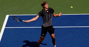 Alexander Zverev at the 2021 US Open