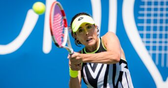 Alizé Cornet at Chicago in 2021