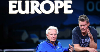 Björn Borg, Thomas Enqvist, Team Europe, Laver Cup