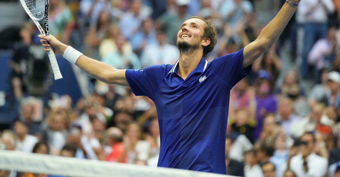 Daniil Medvedev at the 2021 US Open