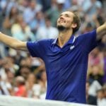 Daniil Medvedev at the 2021 US Open
