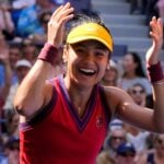 Emma Raducanu at the 2021 US Open