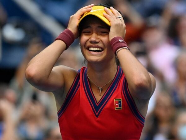 Emma Raducanu at the 2021 US Open