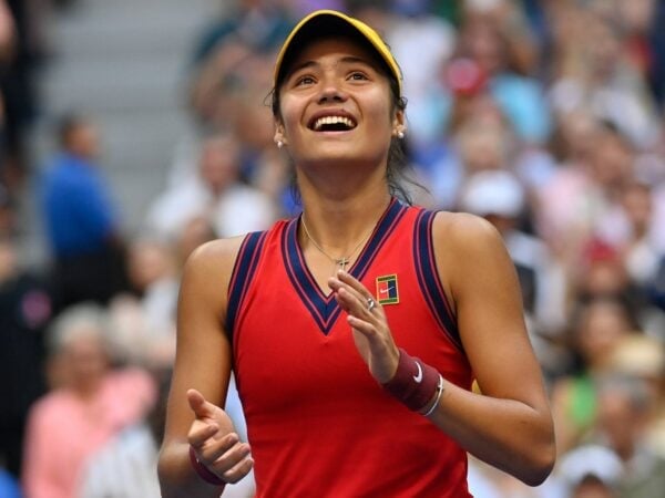 Emma Raducanu at the 2021 US Open