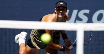 Garbiñe Muguruza at the 2021 US Open