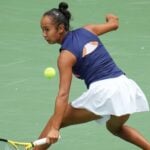 Leylah Fernandez at the 2021 US Open