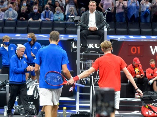 Daniil Medvedev & Denis Shapovalov, 2021 Laver Cup