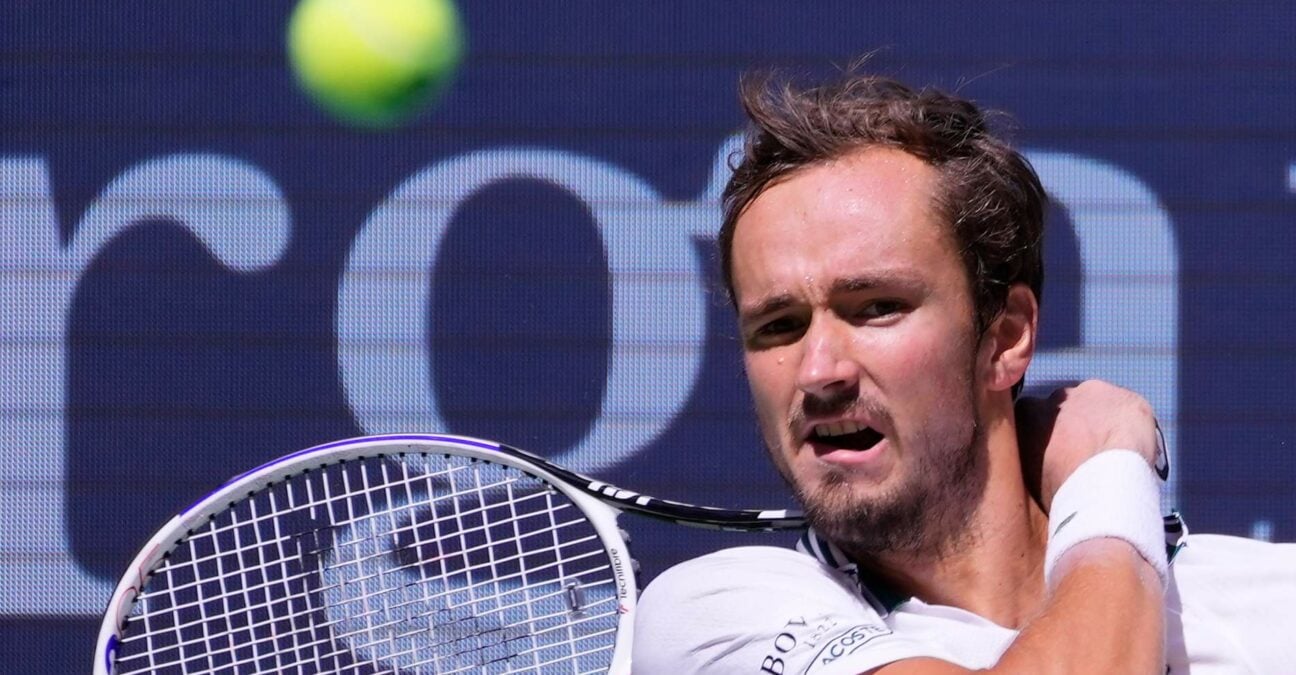Daniil Medvedev à l'US Open en 2021