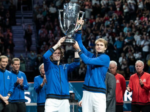 Andrey Rublev & Alexander Zverev, 2021 Laver Cup