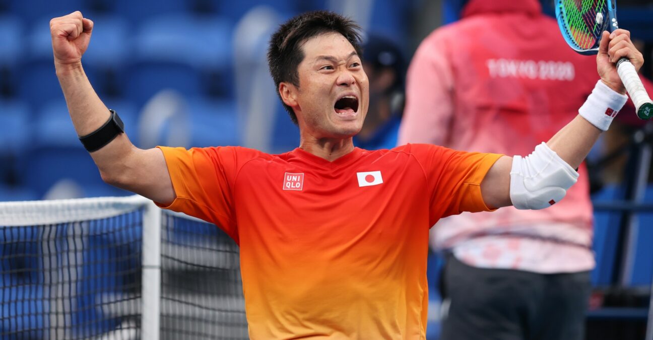 Shingo Kunieda at the Tokyo Paralympics in 2021