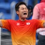 Shingo Kunieda at the Tokyo Paralympics in 2021