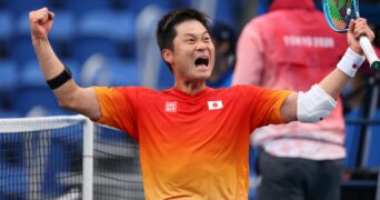 Shingo Kunieda at the Tokyo Paralympics in 2021