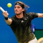 Stefanos Tsitsipas at the 2021 US Open
