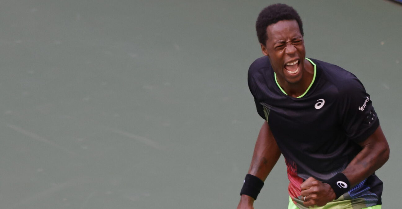 Gaël Monfils, à l'US Open en 2021