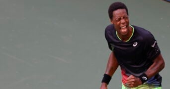 Gaël Monfils, à l'US Open en 2021