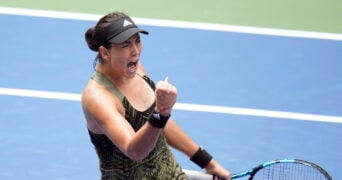 Garbiñe Muguruza, à l'US Open en 2021
