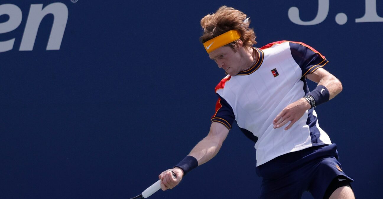 Andrey Rublev à l'US Open en 2021