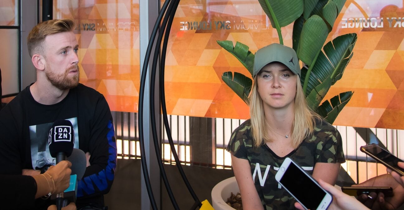 Elina Svitolina, Andrew Bettles 2019