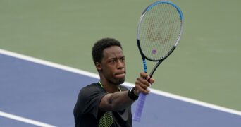 Gaël Monfils, à la bagarre.