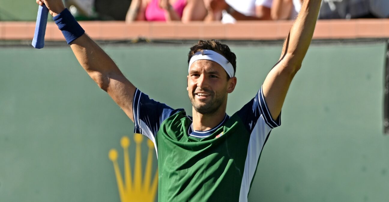 Grigor Dimitrov Indian Wells 2021