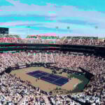 Indian Wells center court
