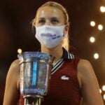 Anett Kontaveit in Moscou, 2021