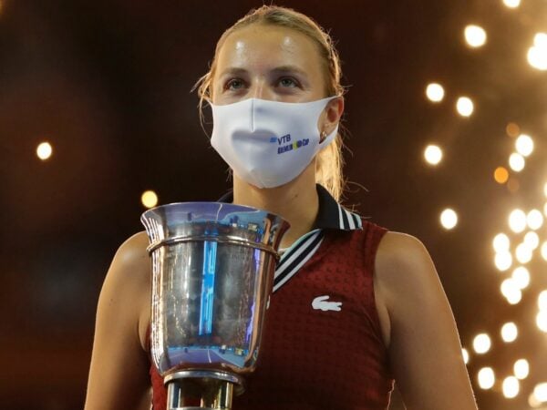 Anett Kontaveit in Moscou, 2021
