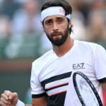 Nikoloz Basilashvili, à Indian Wells en2021